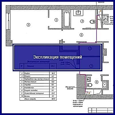 Проект водоснабжения и канализации | Лист №6