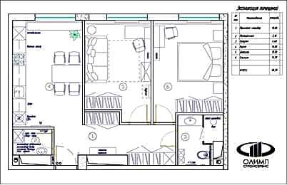 Дизайн интерьера квартиры в ЖК Homecity | Планировка квартиры